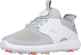 img 1 attached to Ignite Pwradapt Caged Black Puma Silver Puma Men's Shoes in Athletic