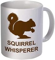 🐿️ willcallyou squirrel whisperer coffee mug - 11 oz logo