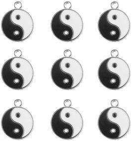 img 3 attached to Wixine 20Pcs Enamel Charms Pendant