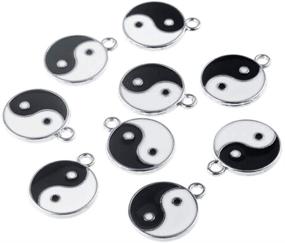 img 1 attached to Wixine 20Pcs Enamel Charms Pendant