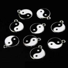 img 2 attached to Wixine 20Pcs Enamel Charms Pendant