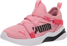 img 4 attached to 👟 Премиум производительность: PUMA кеды высокие унисекс черные для мальчиков