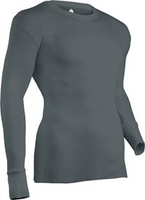 img 3 attached to Indera Men's Tall Rib Knit Thermal Underwear Top in Cotton