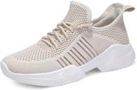 👟 uubaris women's lightweight mesh tennis sneaker: stylish athletic walking shoes for workout & fashion logo