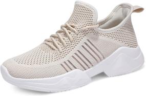 img 4 attached to 👟 UUBARIS Women's Lightweight Mesh Tennis Sneaker: Stylish Athletic Walking Shoes for Workout & Fashion