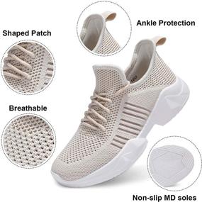 img 1 attached to 👟 UUBARIS Women's Lightweight Mesh Tennis Sneaker: Stylish Athletic Walking Shoes for Workout & Fashion