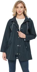 img 3 attached to Charis Allure Lightweight Waterproof Windbreaker Women's Clothing