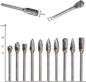 img 3 attached to 🔧 Tungsten Wood Working Polishing Engraving Tool by HQMaster: Precision and Performance