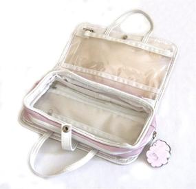 img 3 attached to Rucci Cosmetic Pink Travel Size