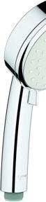 img 2 attached to 🚿 GROHE 26046002 Tempesta Cosmopolitan 100 1.75 GPM 2-Spray Hand Shower in Starlight Chrome