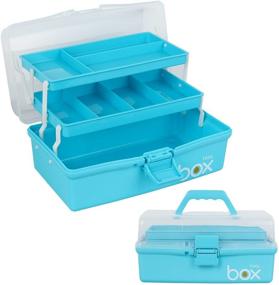 img 4 attached to Three Layer Multipurpose Organizer Portable Cosmetic