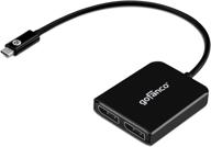 💥 enhanced gofanco displayport: thunderbolt compatible & displayport optimized logo