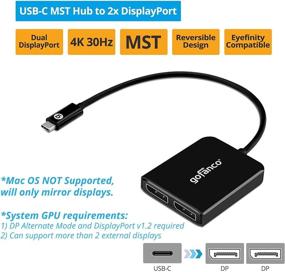 img 3 attached to 💥 Enhanced Gofanco DisplayPort: Thunderbolt Compatible & DisplayPort Optimized