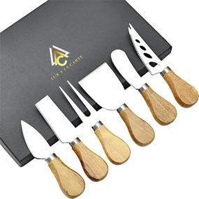 img 4 attached to LALC Premium 6 Piece Cheese Knife