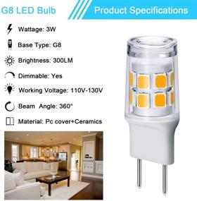 img 2 attached to Under Cabinet Lighting: Energy-Efficient Dimmable LED Halogen Replacement