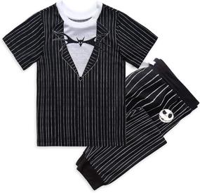 img 4 attached to Disney Jack Skellington Pajama Set for Boys – Tim Burton's The Nightmare Before Christmas