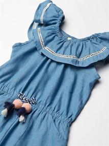 img 1 attached to 👗 Indigo Girls' Romper by Jessica Simpson - Trendy Clothing for Girls