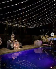 img 1 attached to 300LED Clear String Lights Indoor/Outdoor, White Christmas String Lights with 8 Modes, Waterproof 🎄 Plug in Outdoor Fairy Lights for Tree Garden Patio Wedding, Christmas Decorations (Cool) - KAQ 115FT