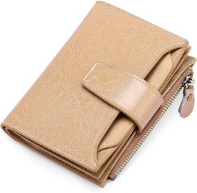 img 4 attached to GOIACII Women's Removable Leather Wallet: Stylish Handbag Companion for Women
