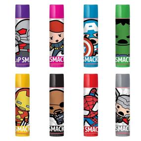 img 3 attached to 🦸 Lip Smacker Marvel Avengers Party Pack, 1.12 oz