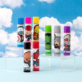 img 1 attached to 🦸 Lip Smacker Marvel Avengers Party Pack, 1.12 oz