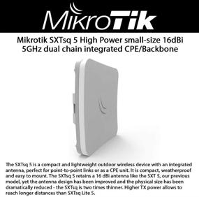 img 1 attached to MikroTik SXTsq Integrated Backbone RBSXTsq5HPnD US