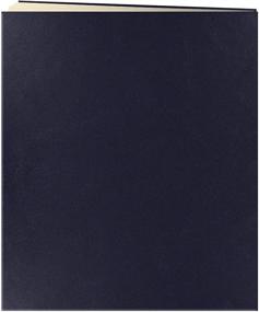 img 2 attached to 📘 Pioneer Jumbo 11.75x14 Beige Page Scrapbook – 100 Pages (50 Sheets) – Navy Blue