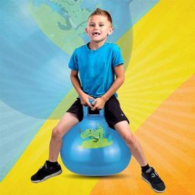img 3 attached to 🌈 Enhance Outdoor Fun with RIGMA Hopper Ball: A Must-Have Addition for Adventurous Activities
