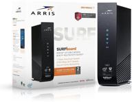 🏄 arris surfboard sbg7400ac2: high-speed cable modem/wi-fi router with mcafee security - ultimate connectivity and protection (1000548) logo