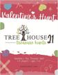 tree house valentines treasure hunt logo