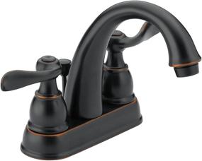 img 4 attached to 💧 Windemere B2596LF OB: Sleek 2 Handle Centerset Bathroom Faucet for an Elegant Upgrade