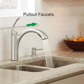 img 3 attached to Moen 159560 Compatible Replacement Hose Kit for Pullout Style Kitchen Faucets: A Perfect Fit!