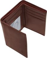 redefining style and security: genuine leather men's wallets with advanced blocking technology logo