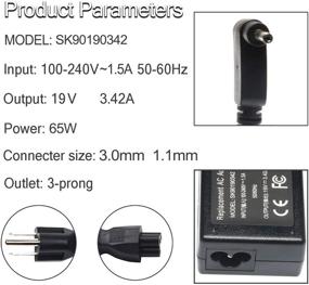 img 3 attached to AC Power Adapter Charger for Acer Chromebook 15 14 13 11 R11 CB3 Series CB3-111 CB3-532-C47C CB3-431 CB3-431-C5FM CB3-131 CB3-111-C8UB CB3-131-C3SZ CB3-532 AO1-131, AO1-431 Laptop Power Supply