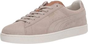 img 4 attached to PUMA Mens Suede Sneaker Silver