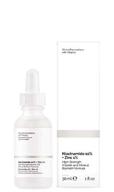 🌟 niacinamide zinc serum for face - reduces pores + 30ml usa skin care logo