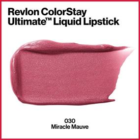 img 3 attached to 💄 REVLON ColorStay Ultimate Liquid Lipstick, Long-lasting Miracle Mauve Satin-Finish Lip Color, 0.07 oz