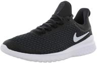 nike girl's renew rival running shoe: lightweight comfort and style for young athletes logo