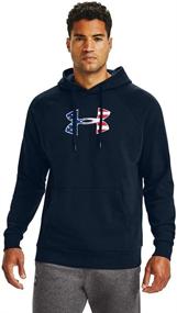 img 4 attached to Under Armour Freedom Rival Hoodie Men's Clothing for Active