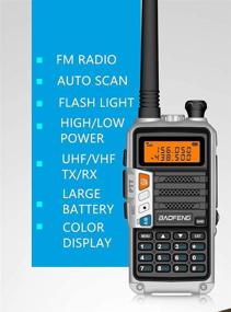 img 2 attached to Радиостанция Radtel UV-860 (UV-5R Newest Gen) 8 Вт двухдиапазонная, с возможностью подзарядки, с дальностью действия, USB-зарядным устройством и усилителем UHF/VHF