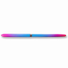 img 1 attached to 🖌️ SILPECWEE UV Gel Nail Ombre Brush - Alloy Handle with Nylon Hair for Nail Art Gradient Painting and Manicure - Drawing Pen Tool