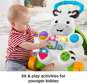 img 2 attached to 🦓 Enhance Early Learning with Fisher-Price Learn with Me Zebra Walker