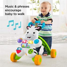 img 3 attached to 🦓 Enhance Early Learning with Fisher-Price Learn with Me Zebra Walker