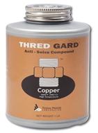 🔩 gasoila thred gard copper based anti-seize and lubricating compound, 1 lbs brush: superior industrial thread protection and lubrication solution logo