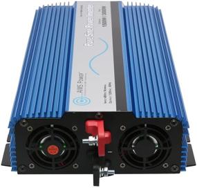 img 1 attached to 💡 AIMS Power PWRI150048S: 48V Pure Sine Inverter - 1500W Continuous Power, Surge Power, USB Port, Triple AC Receptacles