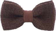 🎩 hessian house pre-tied bow tie - stylish men's accessories for dapper looks logo