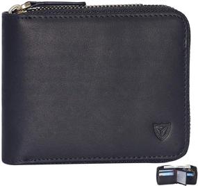 img 4 attached to 💼 Zipper Leather Wallet - All-around Wallet