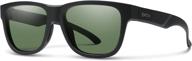 🕶️ smith optics lowdown slim 2 sunglasses in black with polarized gray lenses - one size логотип