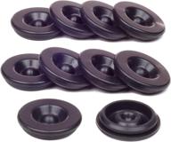 🔌 kit king usa 10 pack grease plugs: perfect fit for 1.98 inch hub dust cap on 2,000-3,500 pound axles dexter 85-1 al-ko tiedown eng replacement ez lube axle логотип