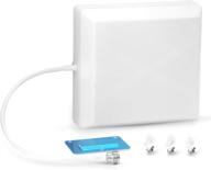 📶 enhance cell phone signal strength at home with indoor wall mount panel antenna boosters (698-4000mhz) logo